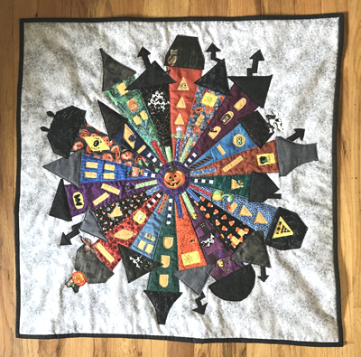 Halloween Dresden Neighborhood by Dawn Lesley Stewart www.dlstewart.com