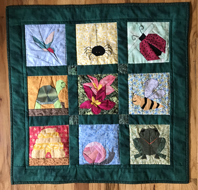 In the Garden quilt www.dlstewart.com