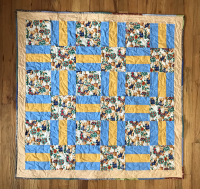 It's A Bearry Good Day baby quilt www.dlstewart.com